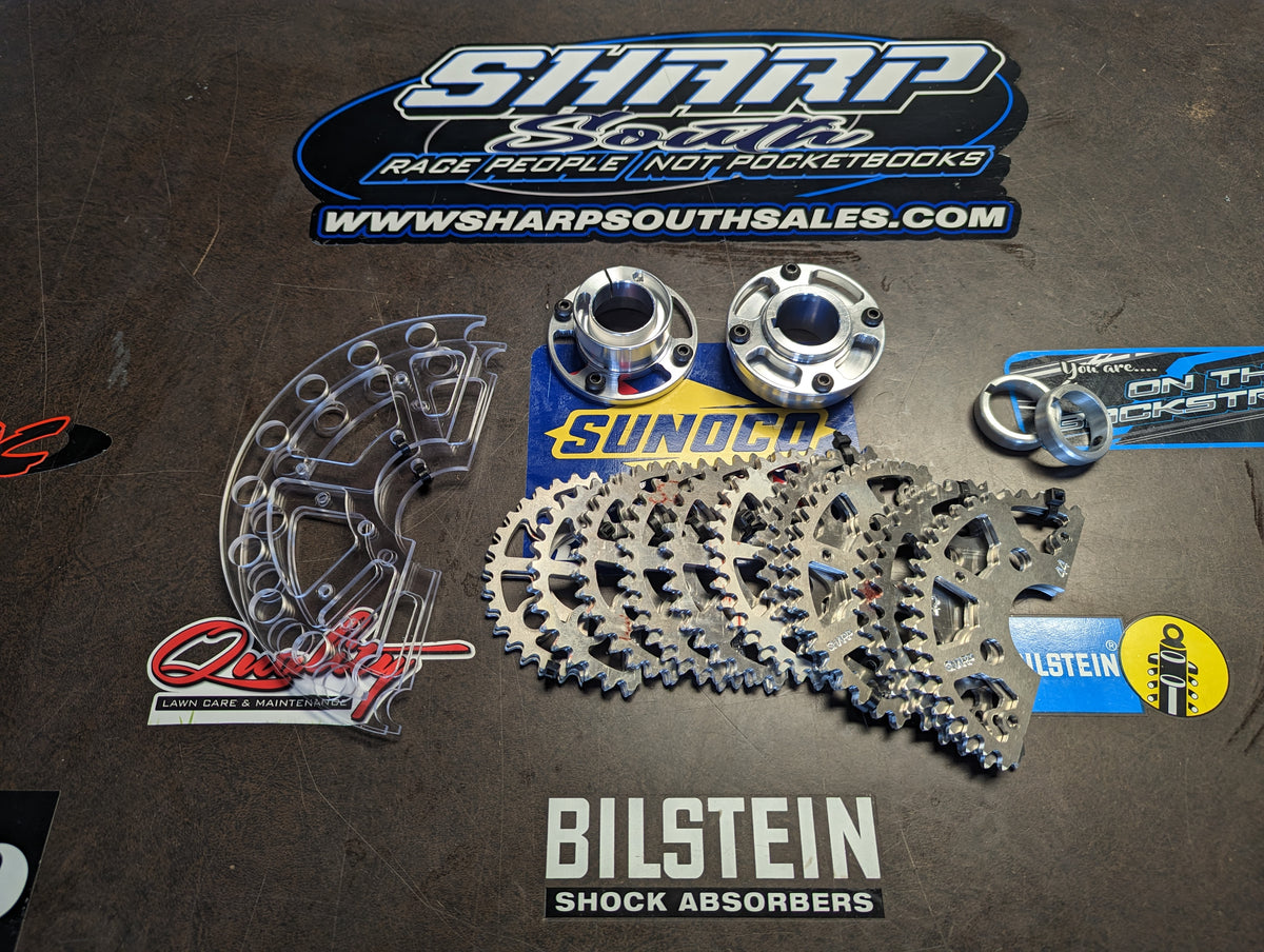 QC starter pack 35 chain, SMALL REGISTER Sharp South Sales