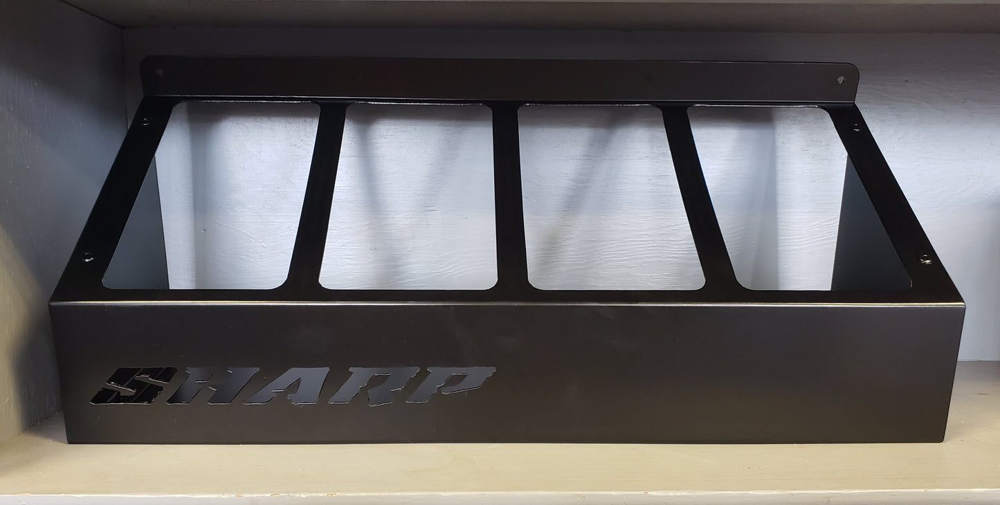 Gallon Metal Can Shelf