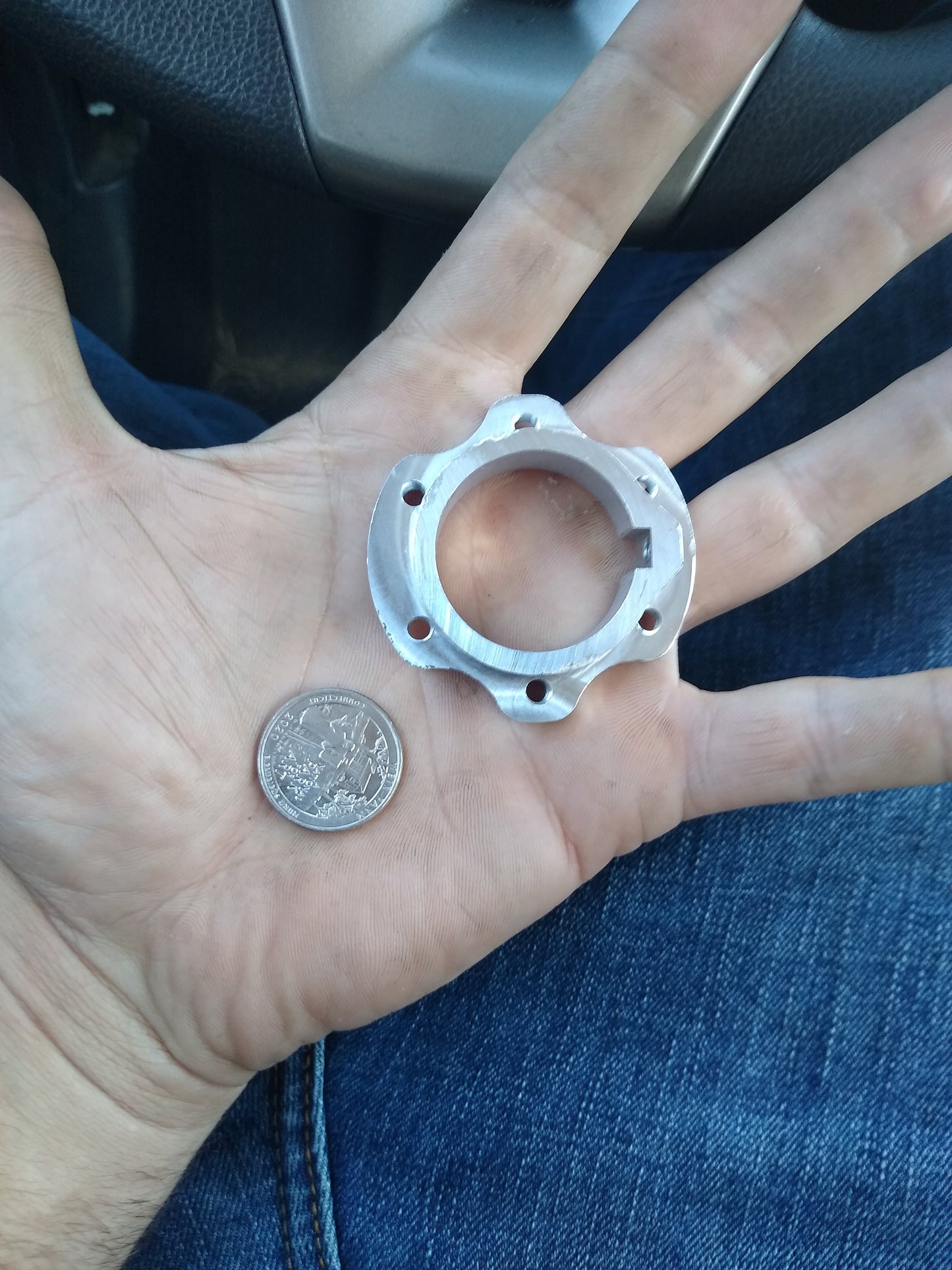 QC Ultralight Brake Rotor and Hub, 1.25" (1 1/4") Axle
