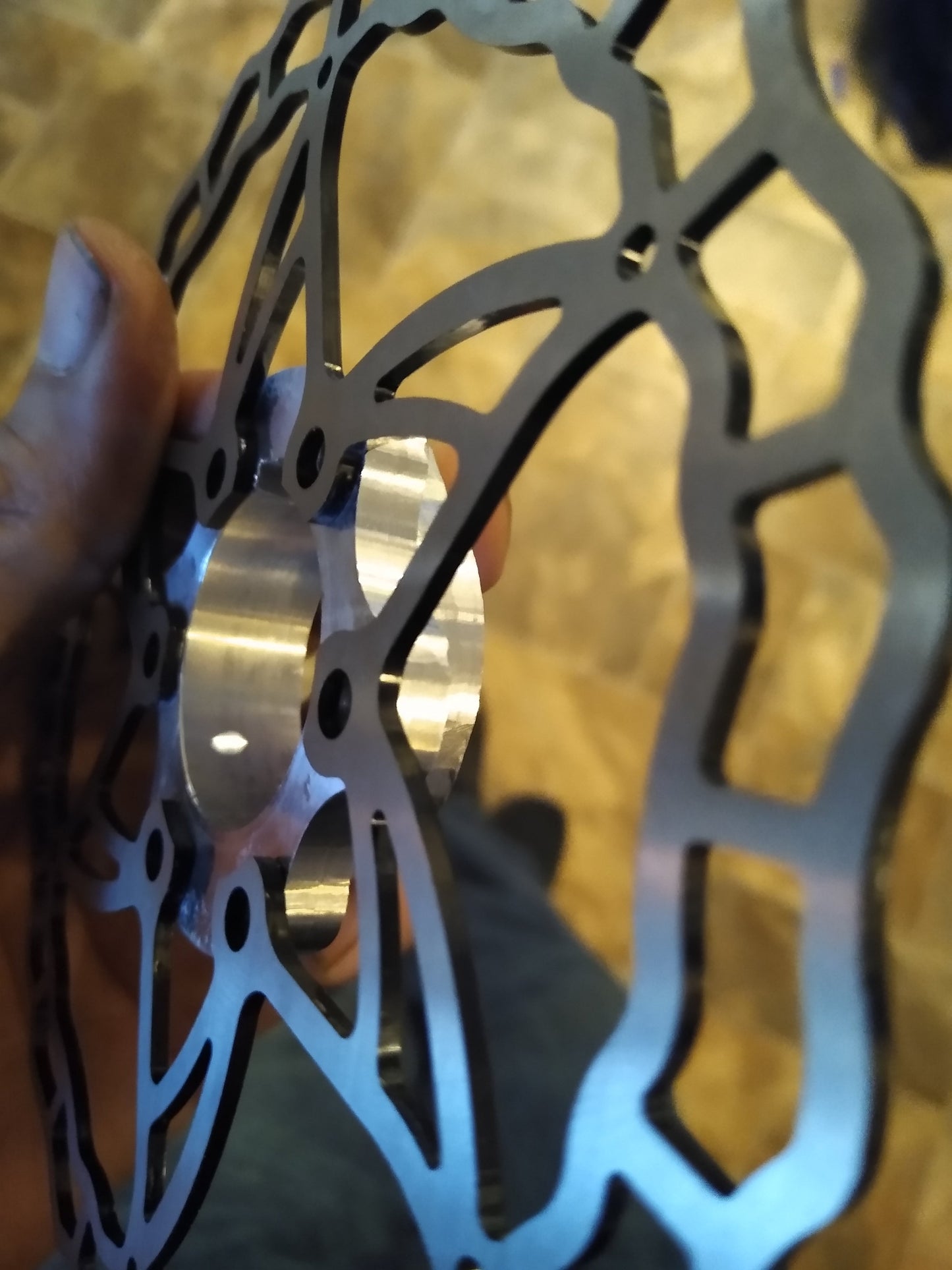 QC Ultralight Brake Rotor and Hub, 1.25" (1 1/4") Axle