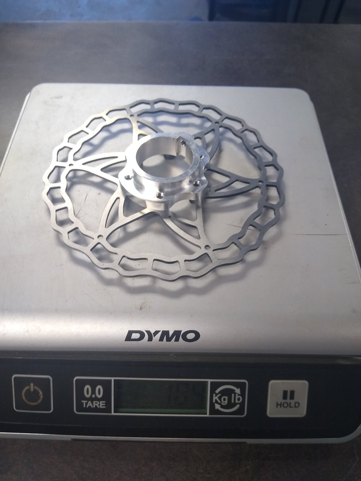 QC Ultralight Brake Rotor and Hub, 1.25" (1 1/4") Axle
