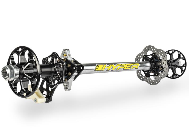 REAR AXLE ASSEMBLY-HARP- FULLY SPLINED REAR AXLE