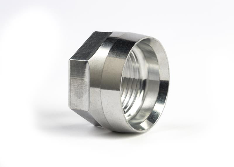 SPLINED AXLE NUT, LEFT HAND THREAD 1.9"