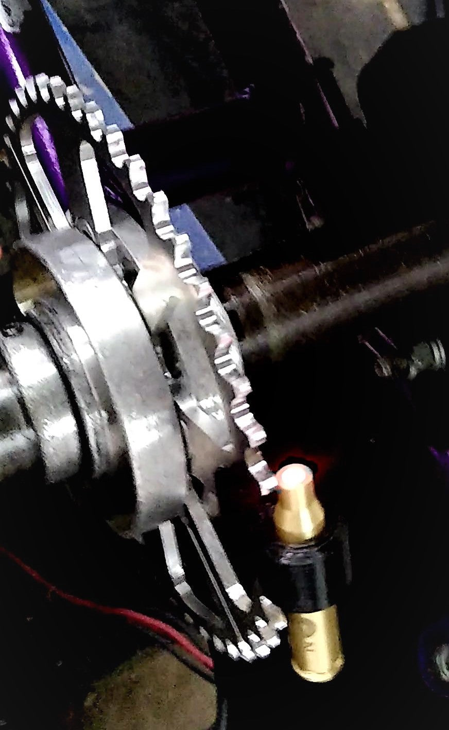 QC "Mini Gears" Laser Chain Alignment Tool - 520 Chain Gears