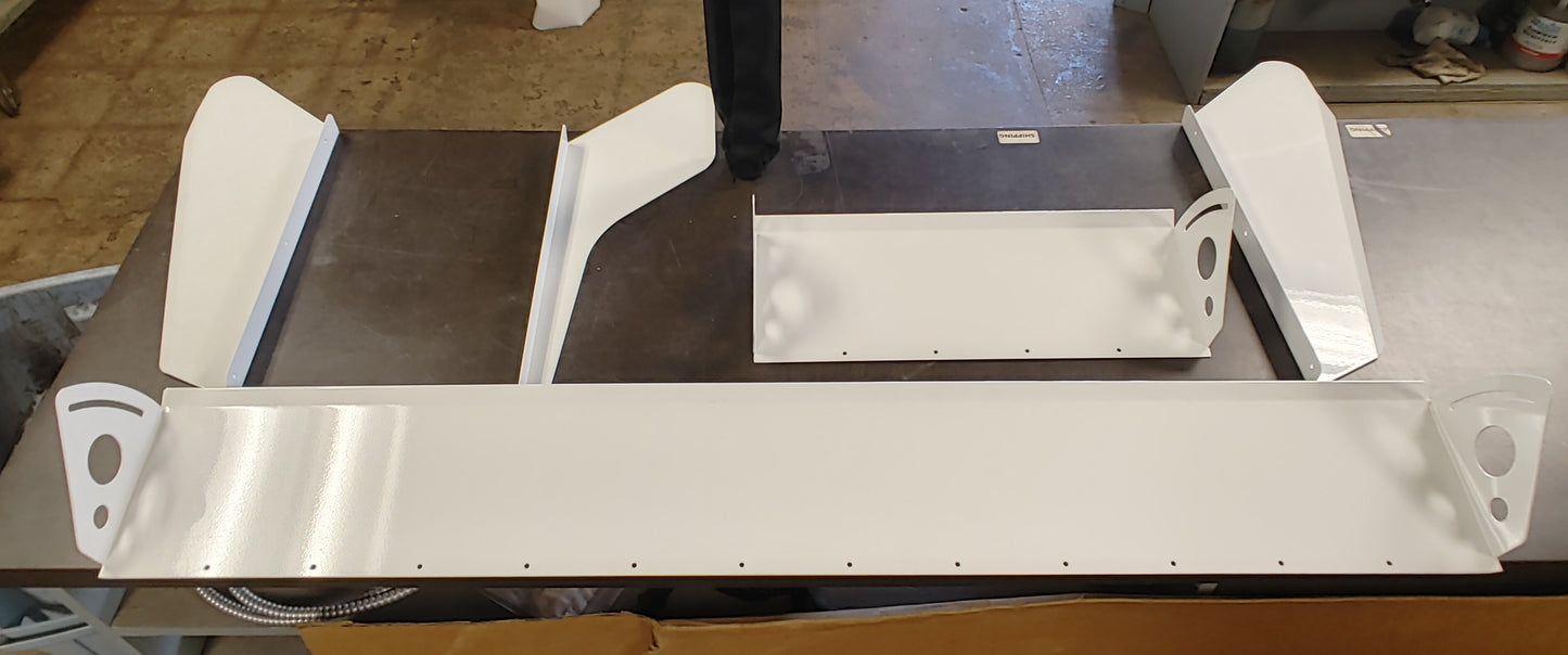 CRUSA Two Piece Rear Spoiler