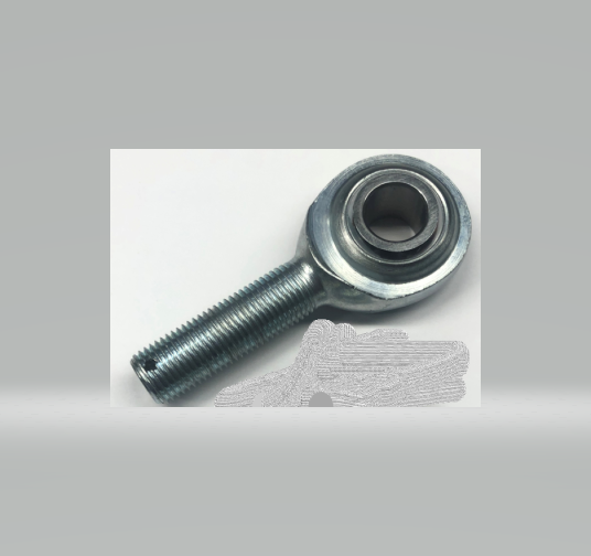 Heim - 1/2"-20, Steel, RH Male, Drilled For Safety Clip