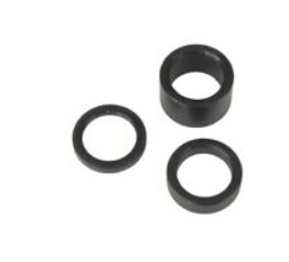 1/4" Wheel Spacer, Black (3/4")