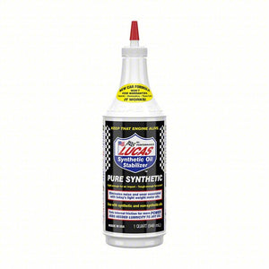 LUCAS Synthetic Oil Booster: Synthetic Oil Stabilizer, Diesel Engines/Gasoline Engines, Clear