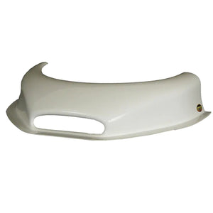 Dominator DOM-508-WH White Reverse Air Cleaner Hood Scoop w/ Hole