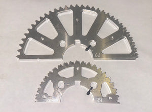 QC Individual "Mini Gears", Split, Lightened - 35 Chain - Large Register :  35T-72T