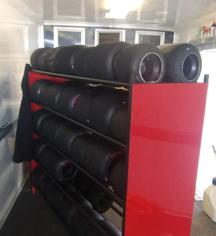 Gokart Tire Rack (Roll Around)