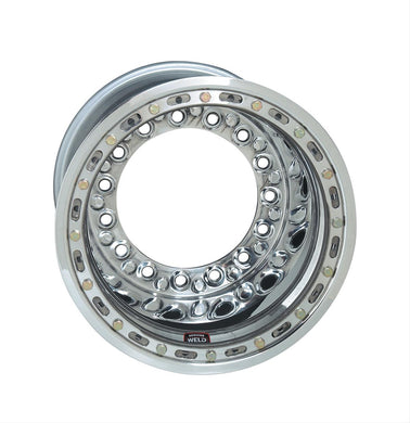 Weld Wide 5 HS Wheel with Outer Beadlock, 15 x 14, 5 Inch Backspace