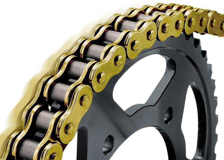 BIKEMASTER 520 Chain, Gold 110 Link (Hyper)