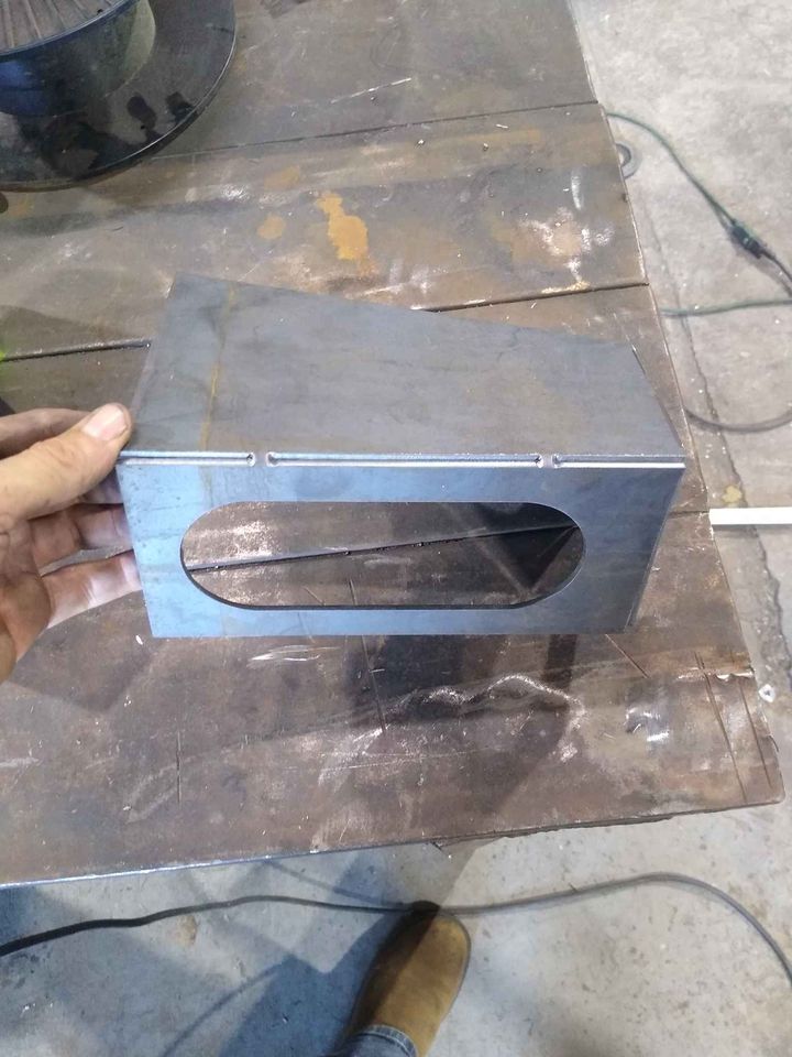 Weld on trailer Light Housings