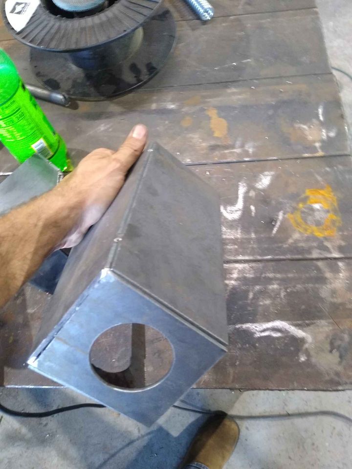 Weld on trailer Light Housings