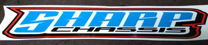 SHARP Chassis Decal 2.5x13.5