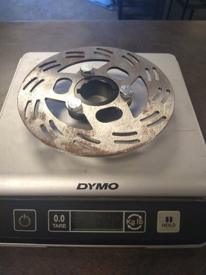 QC Ultralight Brake Rotor and Hub, 1.25" (1 1/4") Axle