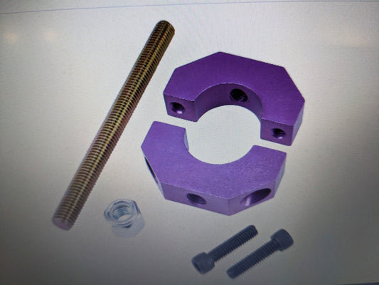 Deluxe Ballast Weight Bar Mount Clamp - 1 1/2"