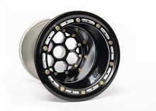 Load image into Gallery viewer, KEIZER 10 X 10 REAR WHEEL WITH HBS CENTER, 5&quot; OFFSET, BEAD LOCK