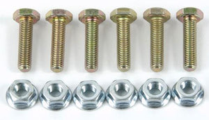 SPROCKET BOLT KIT FOR CHAIN GUIDE 1/4" WITH FLANGE NUTS