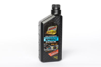 Champion Micro Sprint Oil : 10/40, Full Synthetic, Racing Blue Oil