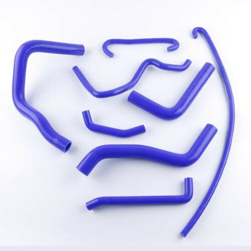 GSXR 600  Silicone Radiator Hose Kit, Blue : '06-'14