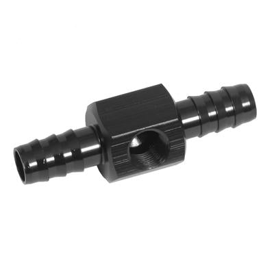 Fuel Line T-Adapter - 3/8" - Racing Aluminum